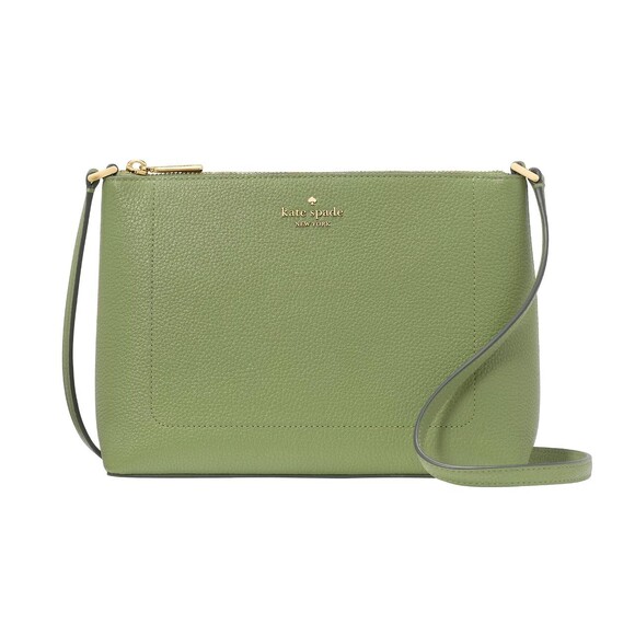 kate spade Handbags - New Kate Spade Leila Crossbody Pebble Leather Cedar Stand
